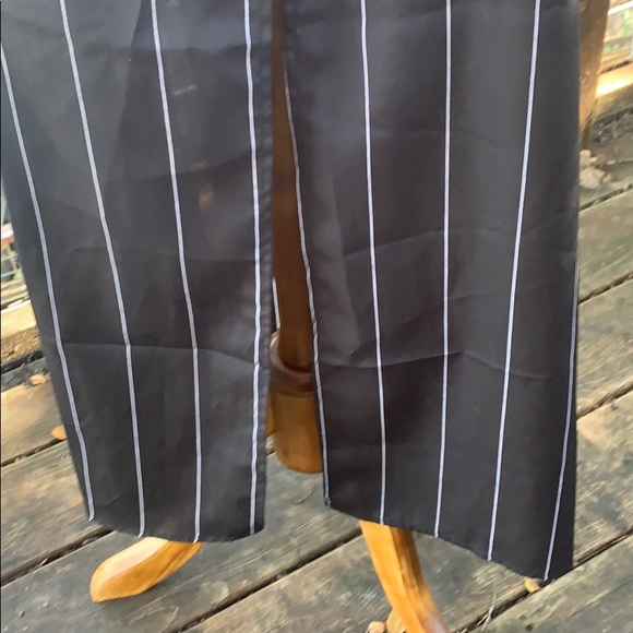 Black with white stripe Maxi dress NWT - Picture 7 of 8